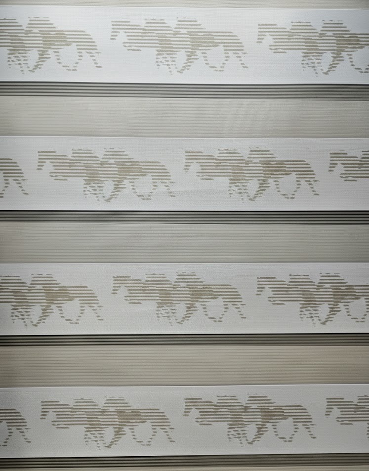 Horse Graphics Embroidery Blinds