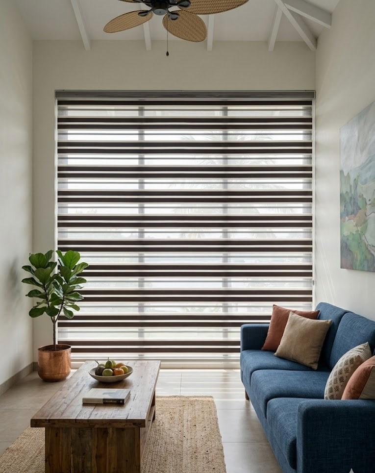 Duo Shade Venetian zebra blinds - Image 2