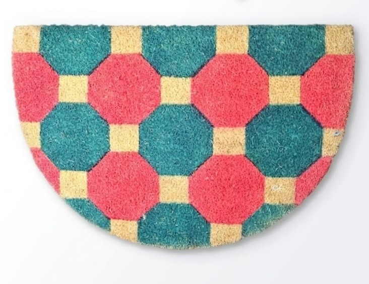 Half-Moon Coir Doormat
