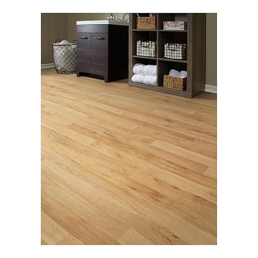 Natural Oak wood-grain pattern Vinyl(5f) - Image 2