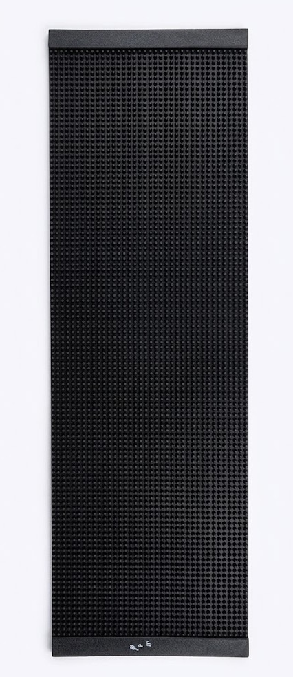 Black Rubber Bar Mat