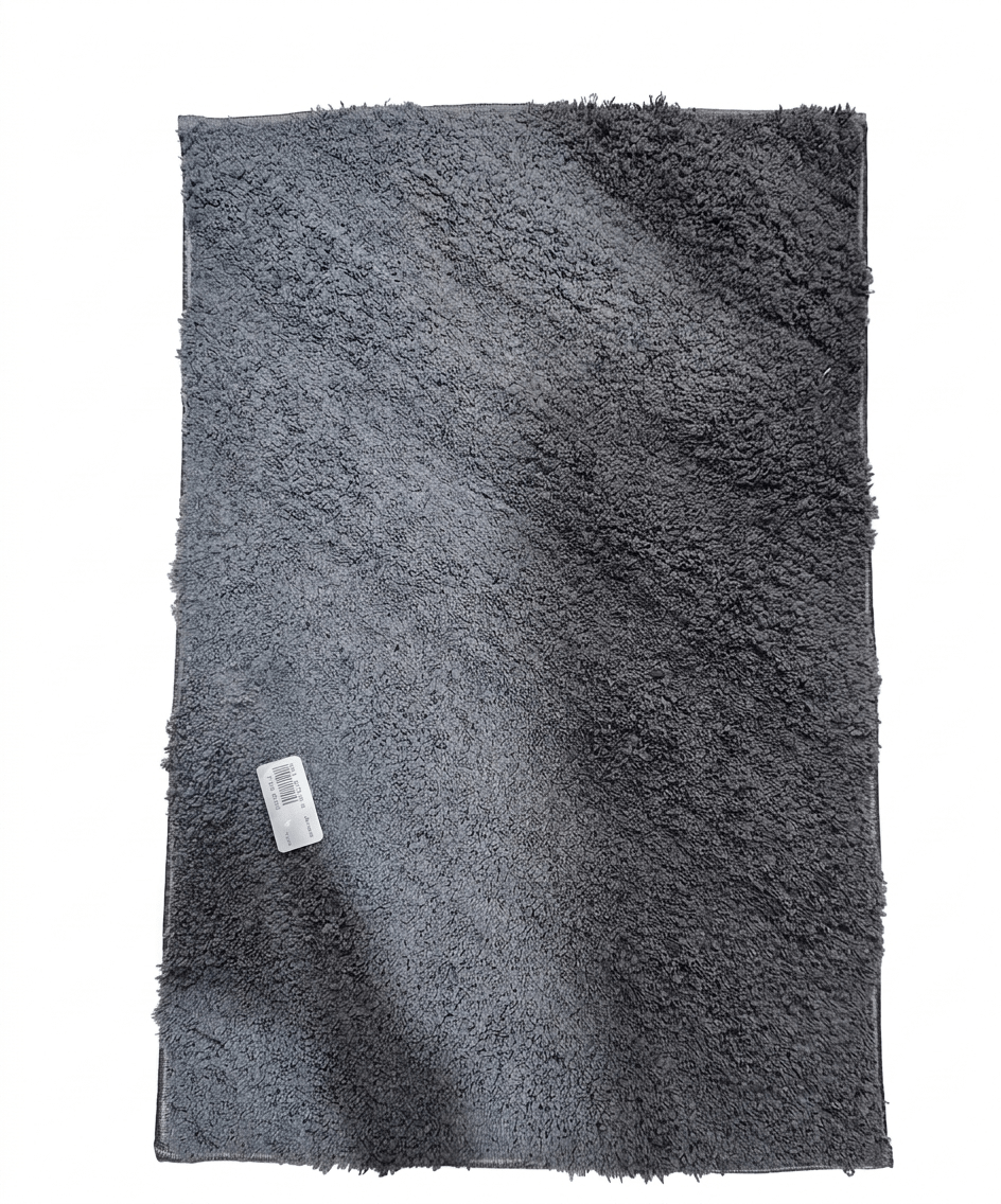 Shaggy bath mat