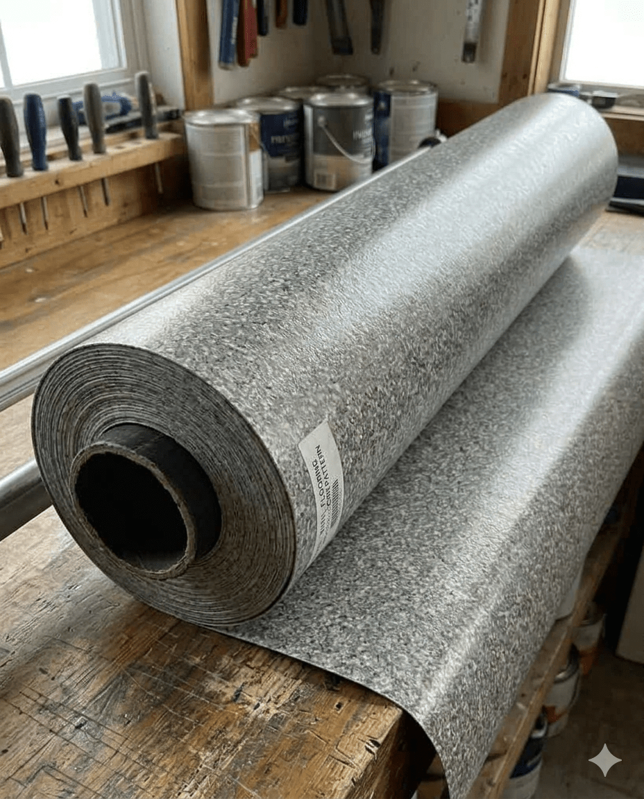 Chip-Pattern grey Vinyl(5f)