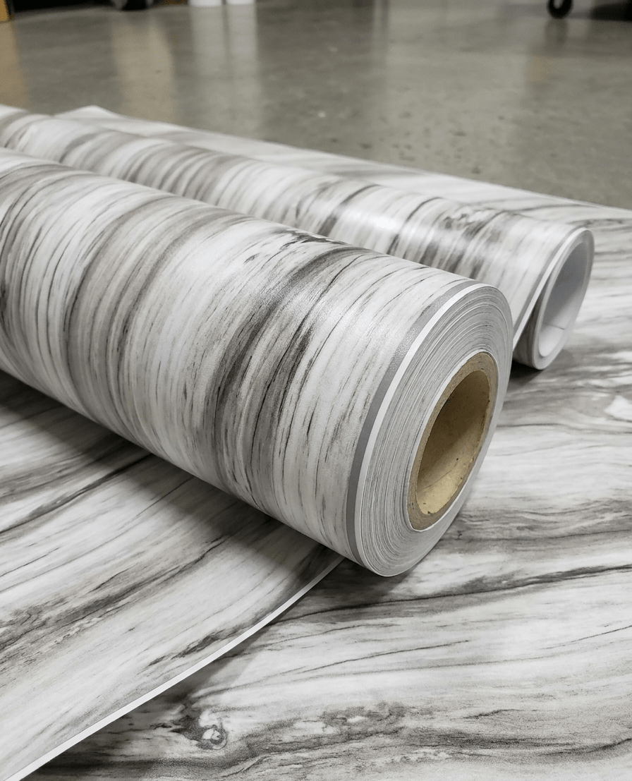 White and Grey Marble Vinyl(5f)