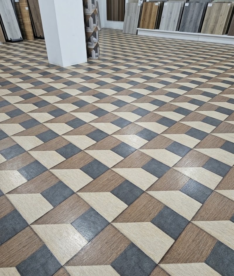 3D Geometric Parquetry Vinyl(6.5f) - Image 2