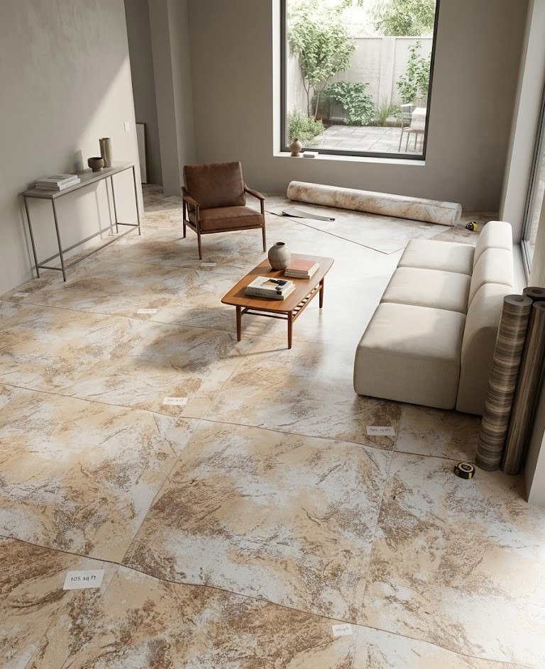 Natural Stone Pattern Vinyl(5f) - Image 2