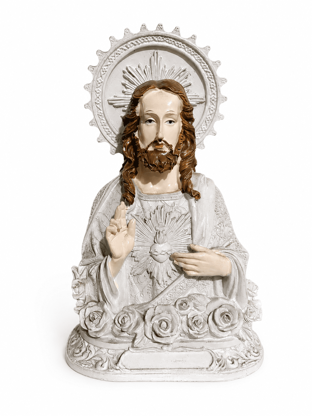 Sacred Heart of Jesus Resin Statue