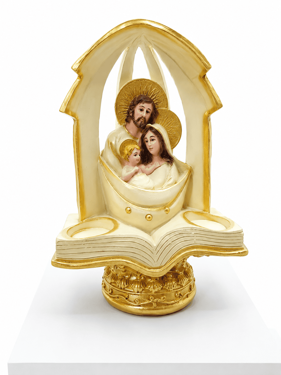 Holy family statue