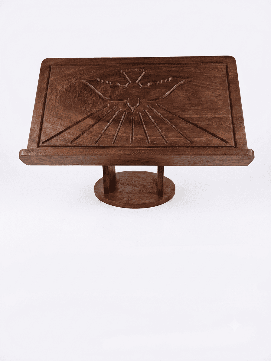 Wooden Book Stand``