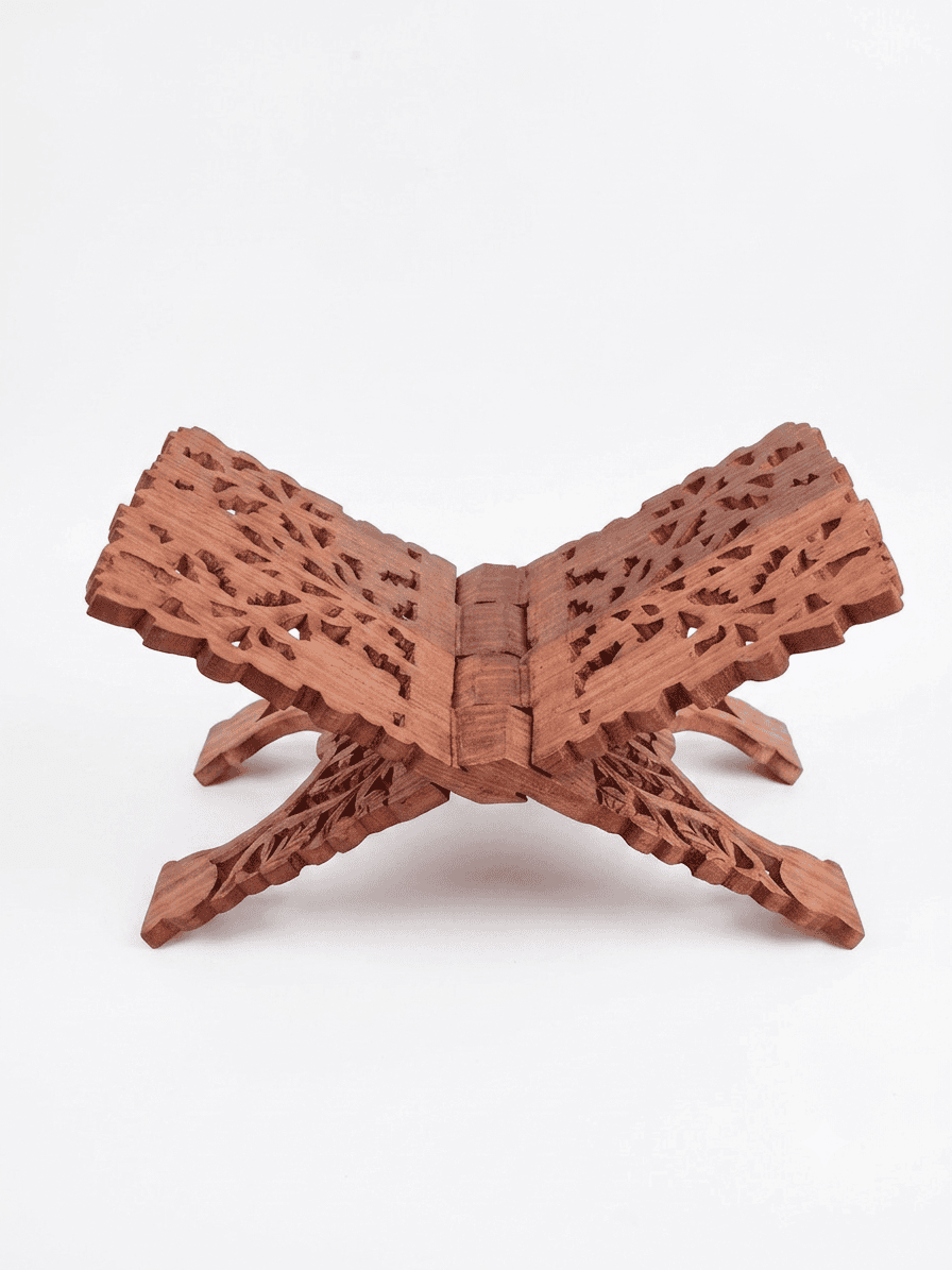 Handcrafted Wooden Book Stand..