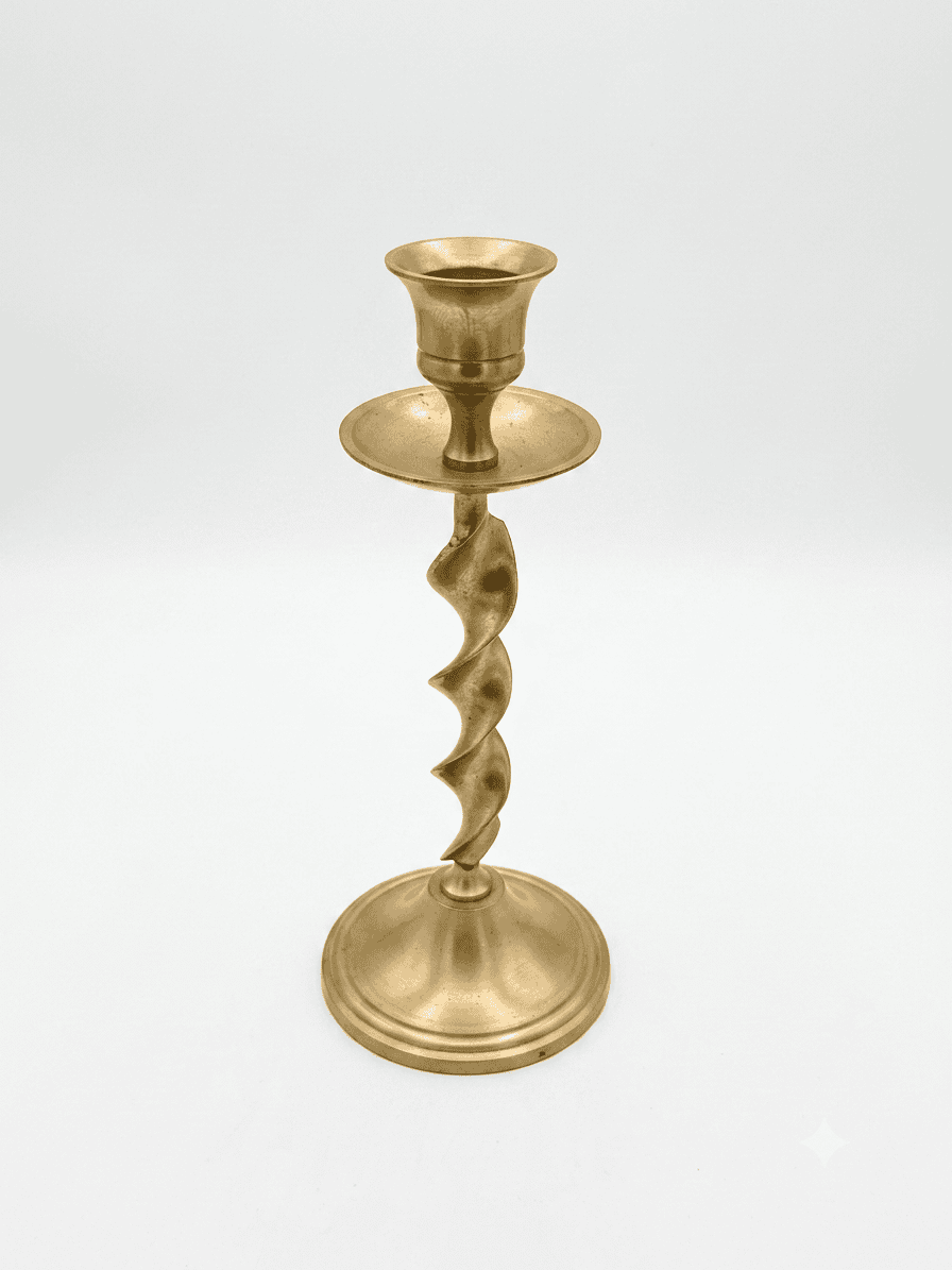Brass candlestick stand..