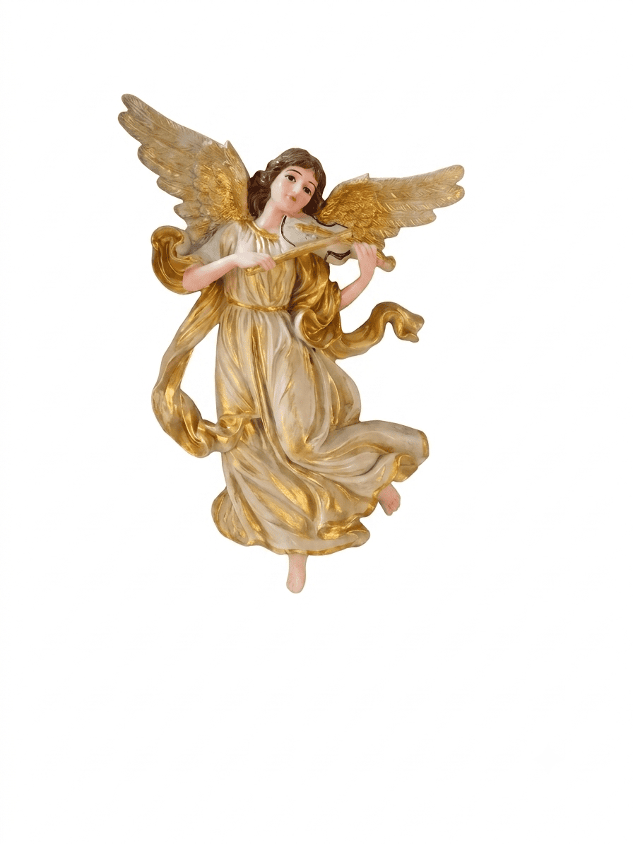 Celestial Violinist Angel Statue