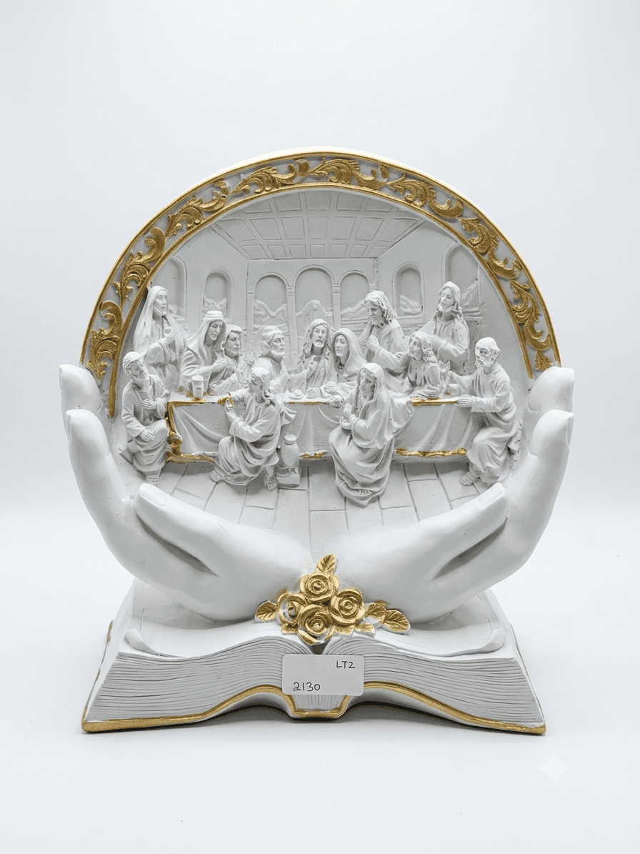 The Last Supper statue