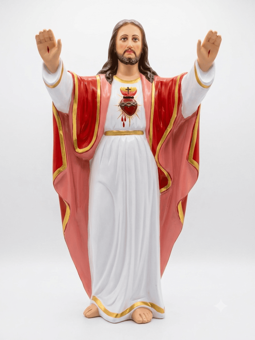 Sacred Heart of Jesus Statue,