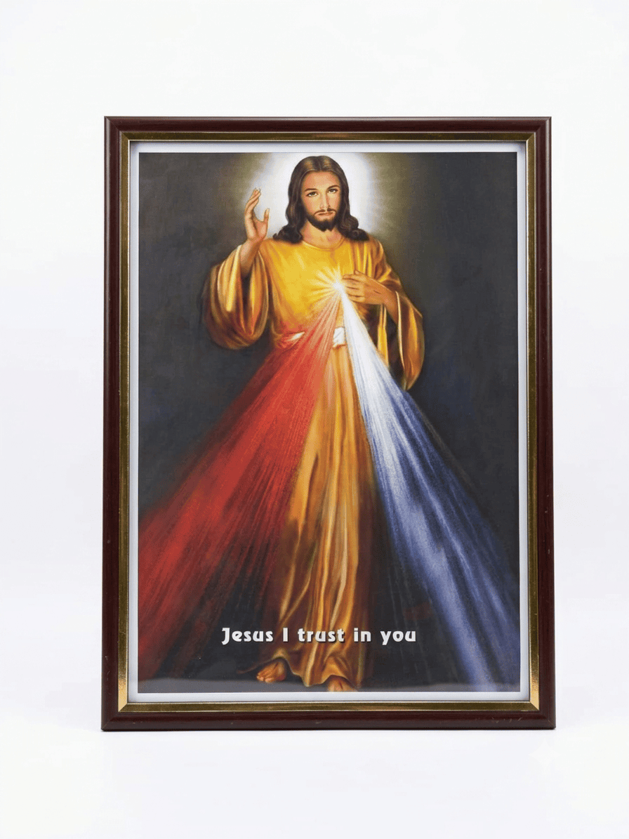 Divine Mercy photo frame