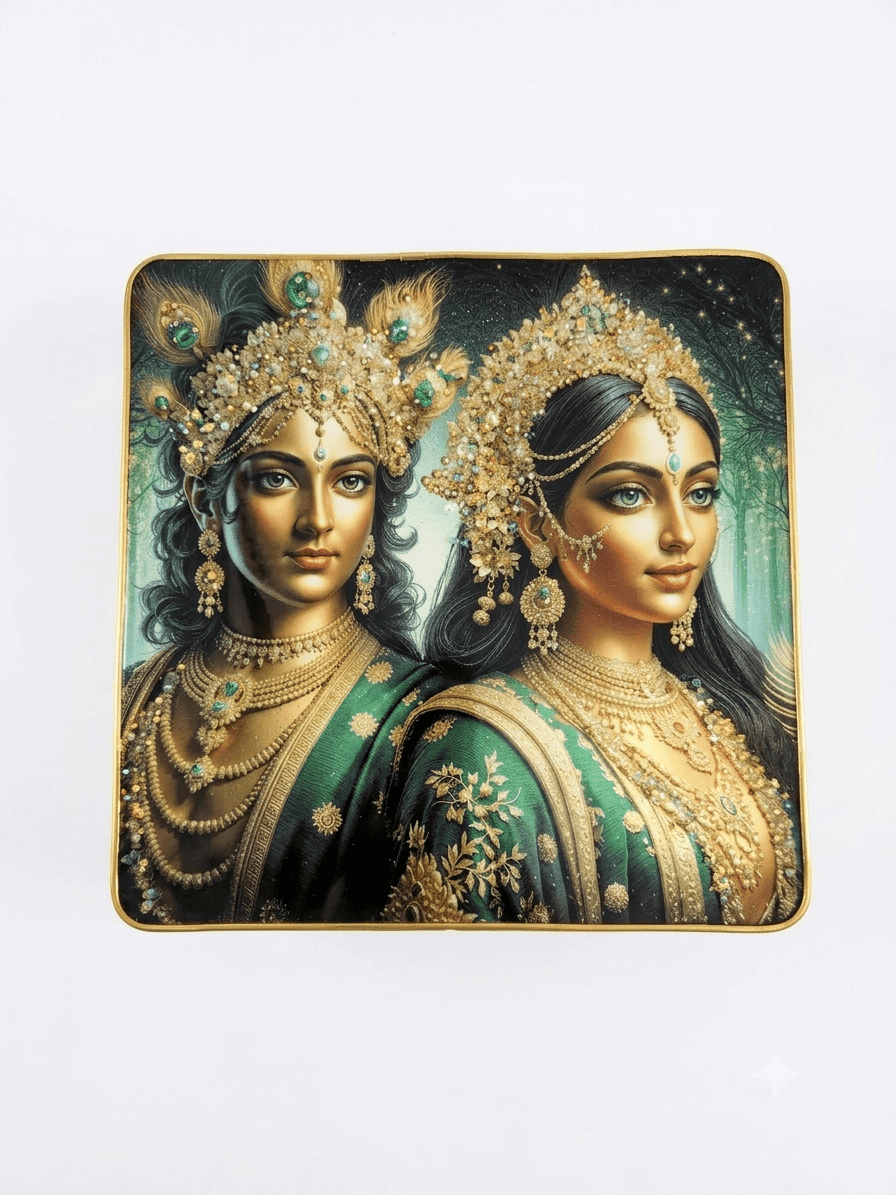Radha Krishna photo frame___