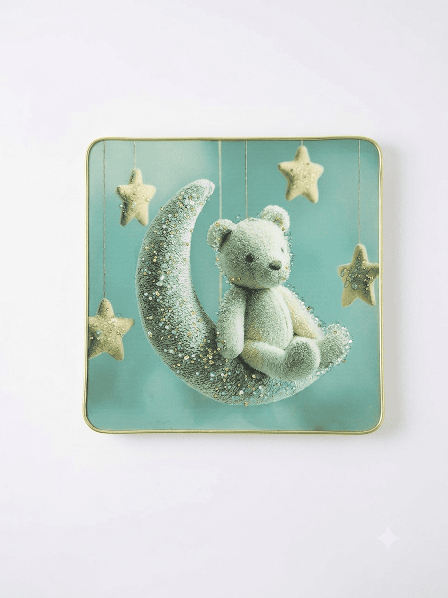 Sweet Dreams Bear & Stars Framed photo frame