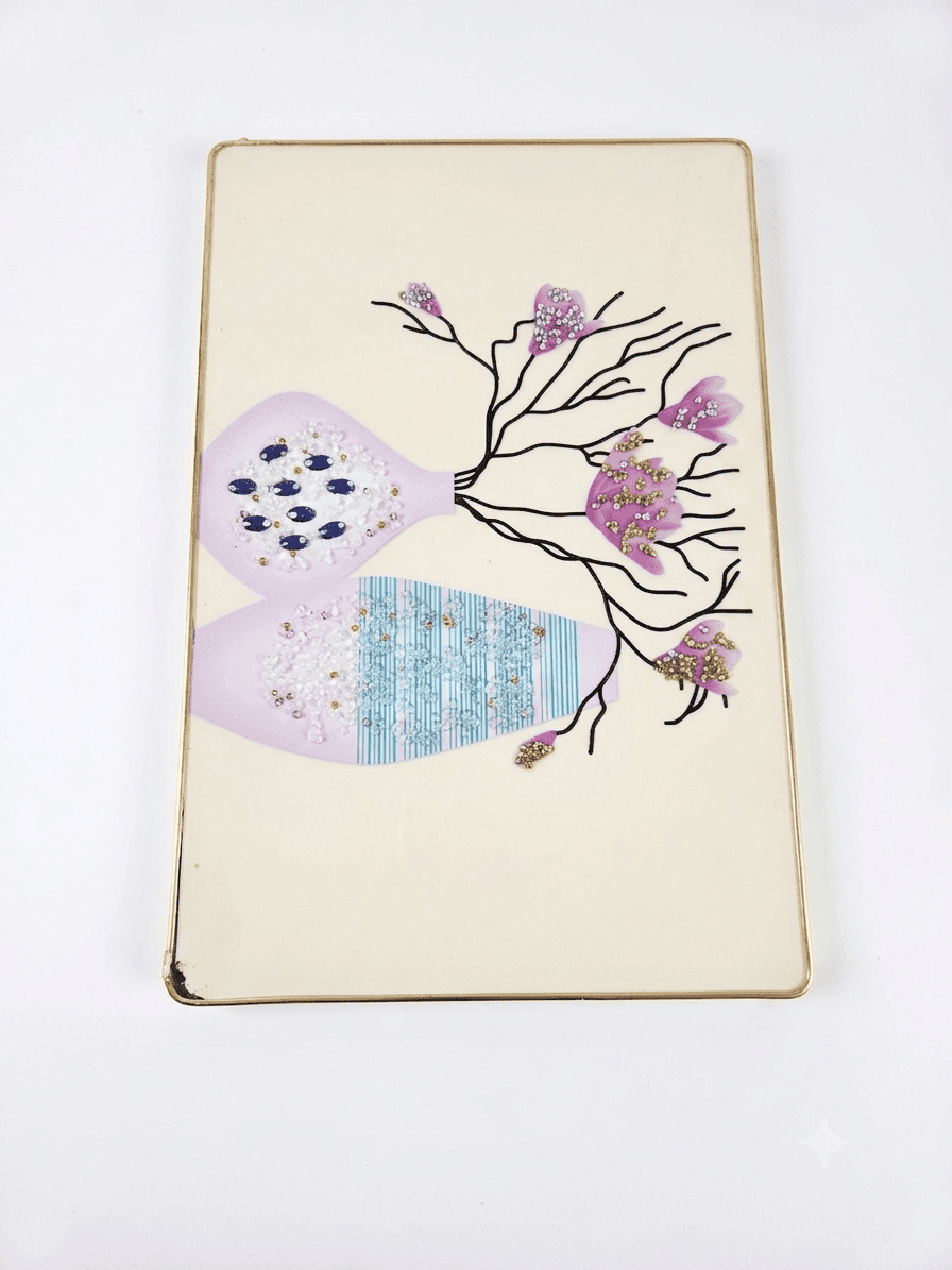Minimalist Jeweled Tree photo Frame