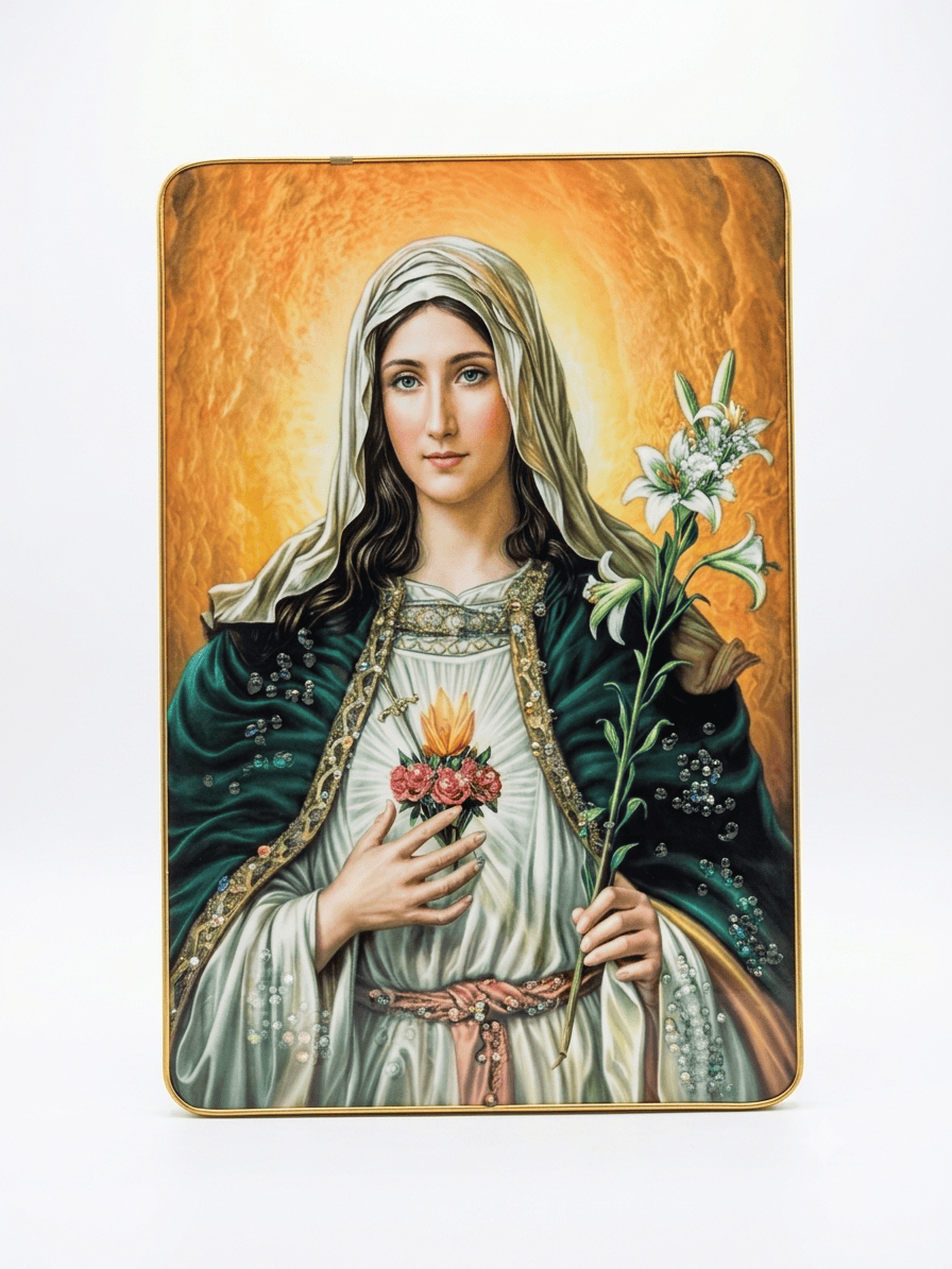 __Sacred Heart of Mary photo frame