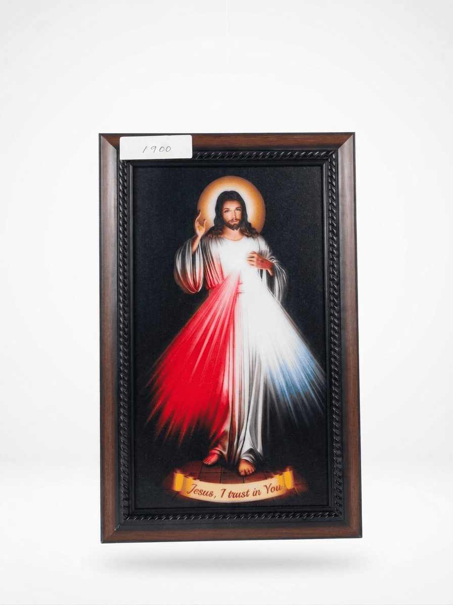 Divine Mercy photo frame..